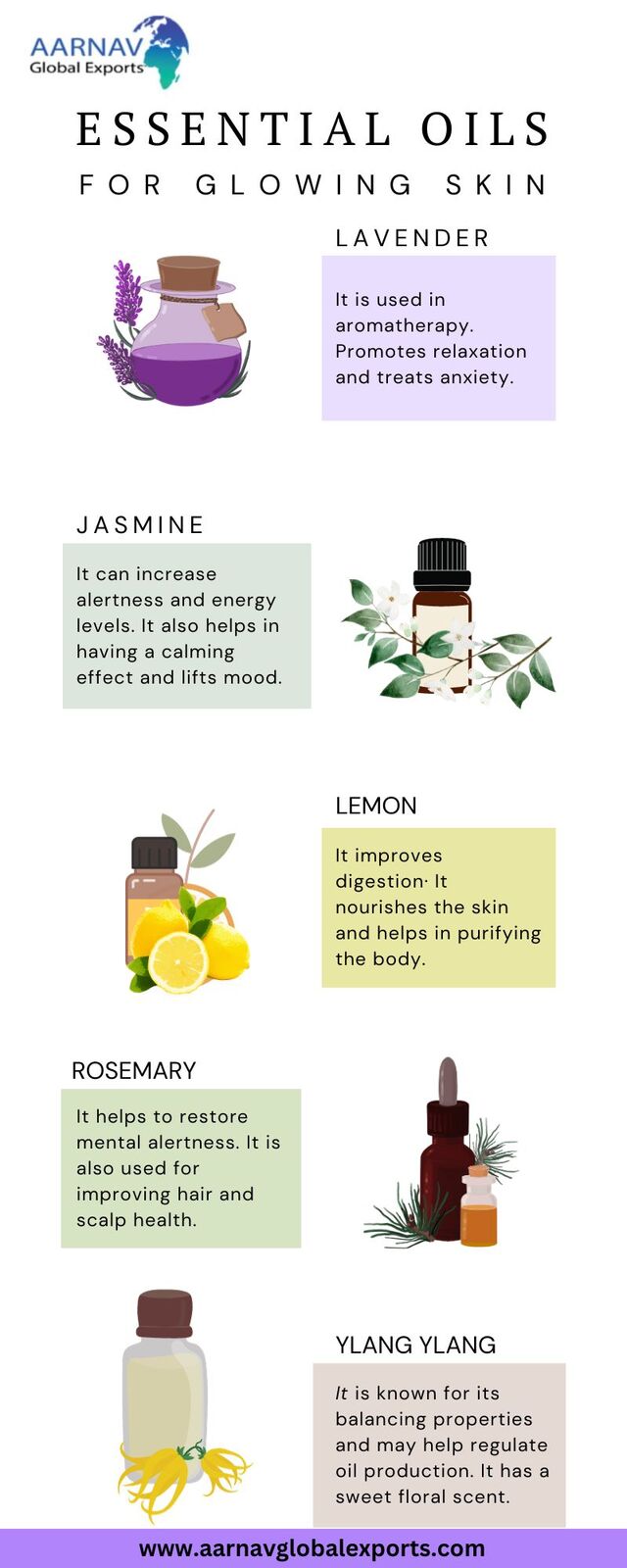 Essential Oils For Glowing Skin