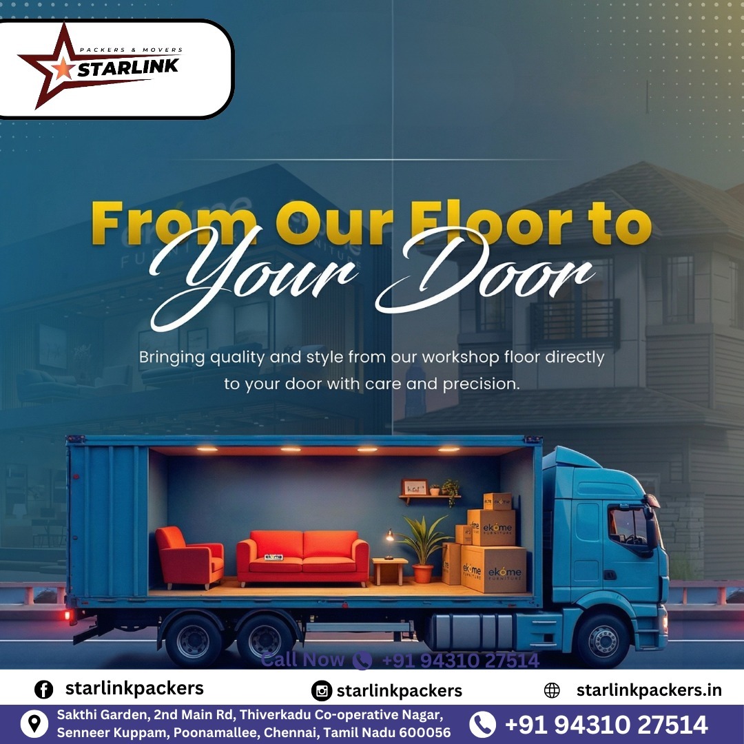 Starlink Packers And Movers Chennai