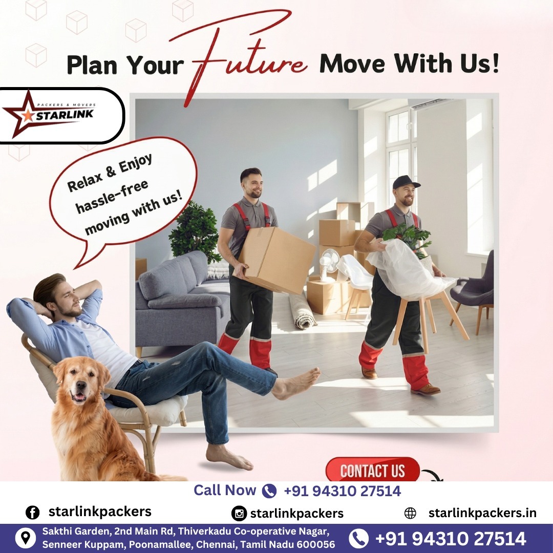 Starlink Packers And Movers Chennai