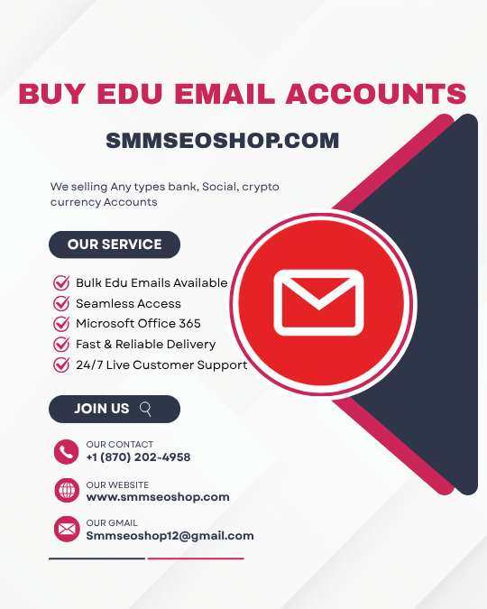 Buy Edu Email Accounts - 100% Safe, New, Fresh and Old