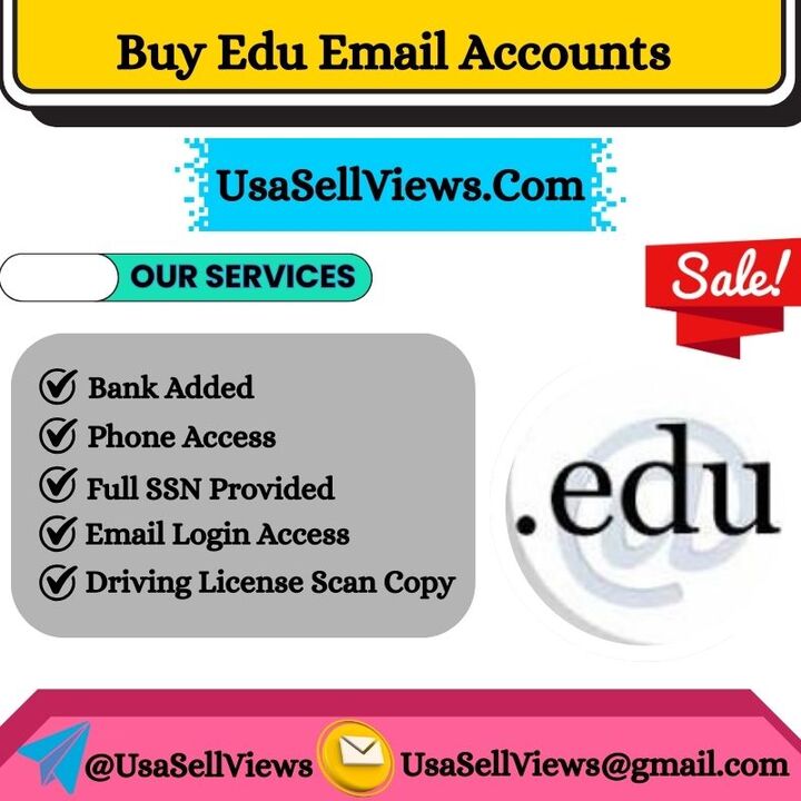 Buy Edu Email Accounts - USA Sell Views