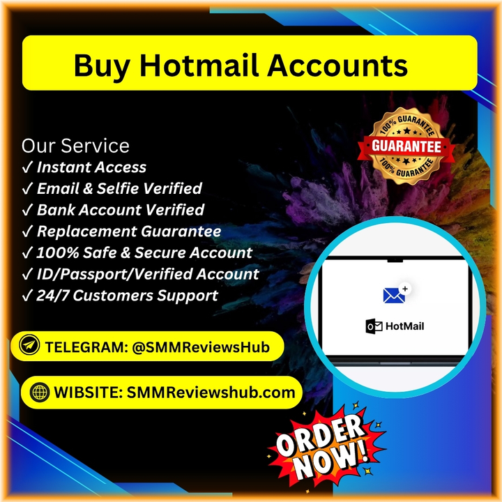 Buy Hotmail Accounts - SMMReviewsHub - 2026