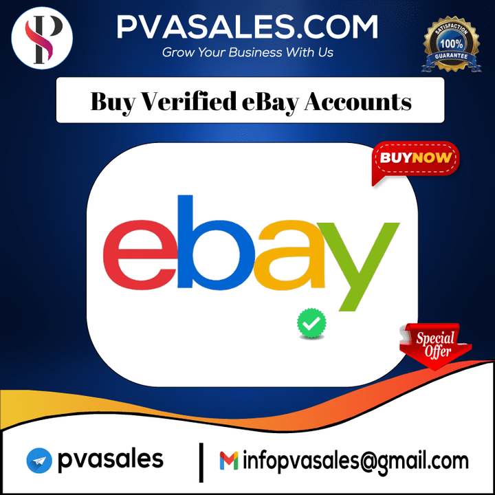 Buy Verified eBay Accounts - 100 Secure &amp; Real Accounts