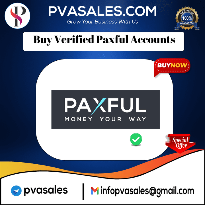 Buy Verified Paxful Accounts - 100% secure &amp;Real Ip verified