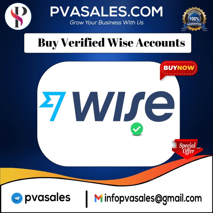 Buy Verified Wise Accounts - 100 Durable &amp; Safe Accounts