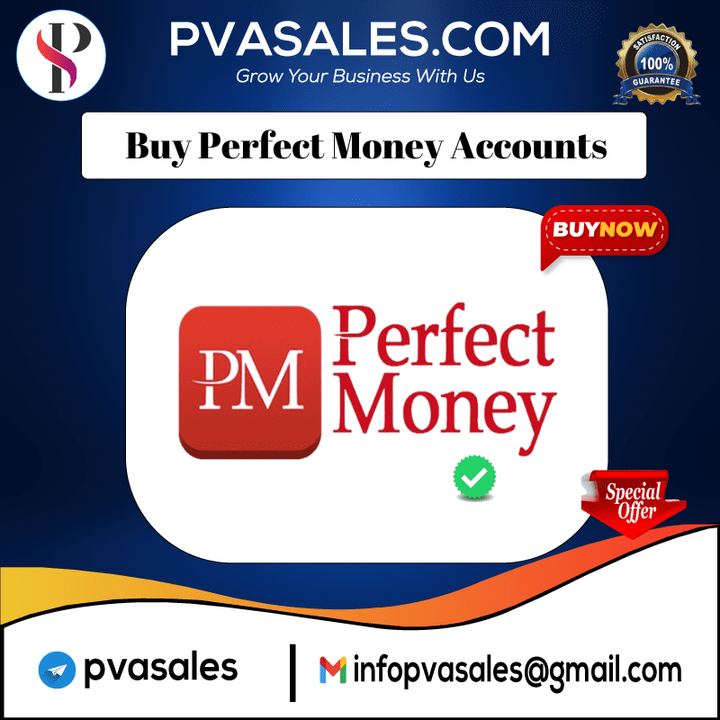 Buy Perfect Money Accounts - 100% Durable &amp; safe Account