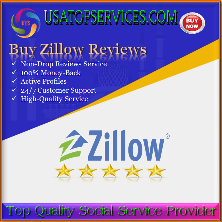 Buy Zillow Reviews - Parmanet 5-Star Reviews service