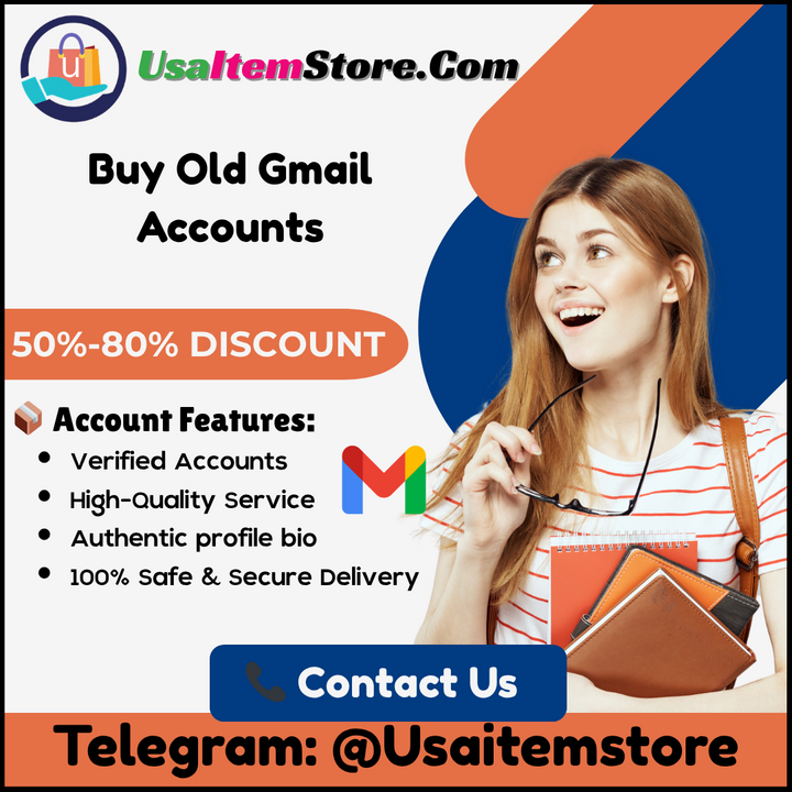 Buy Old Gmail Accounts - 100 safe &amp; fully verified accounts