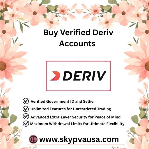Buy Verified Deriv Accounts -