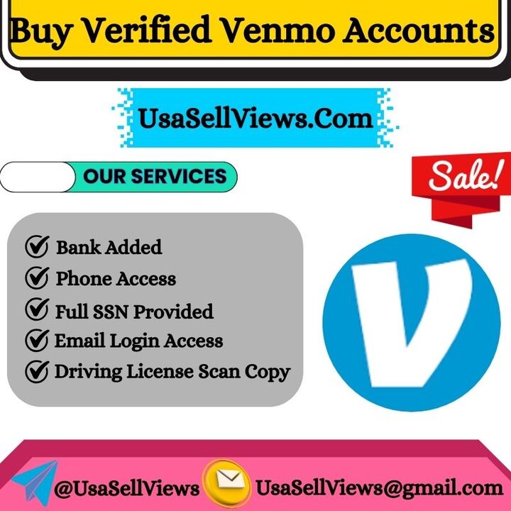 Buy Verified Venmo Accounts - USA Sell Views