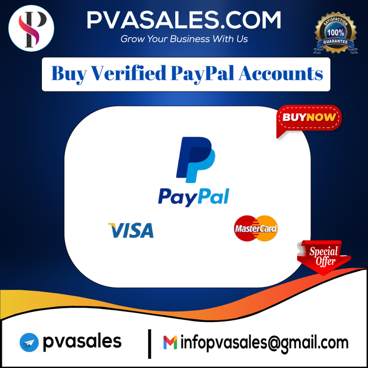 Buy Verified PayPal Accounts - Personal &amp; Business accounts