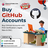 Buy GitHub  Accounts